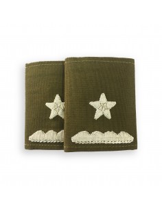 Pala camisa bordado a mano Mayor Carabineros